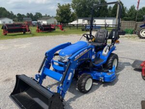 New Holland Workmaster 25S Sub-Compact Tractor, HST Loader Mower